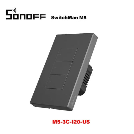 SONOFF M5 WiFi Smart Switch for Smart Homes, 1/2/3 Gang Control M5-3C-120 Type / Russian Federation / SONOFF M5