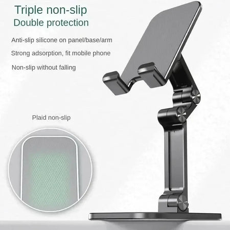 Desk Mobile Phone Holder Bracket Stand &ndash; Flexible Folding