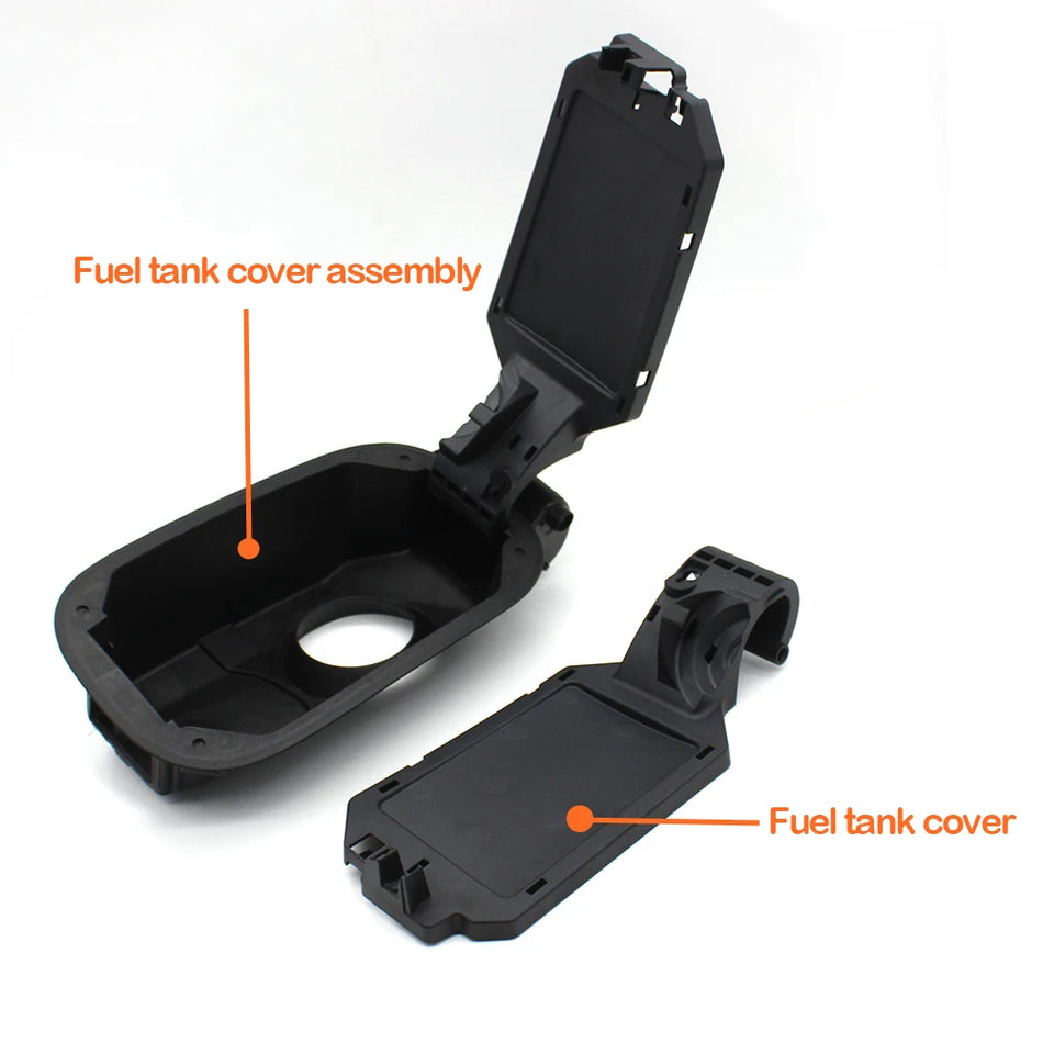Exterior Fuel Tank Cap Cover Assembly for Mercedes-Benz GLC W253 2015-2022 PC ABS