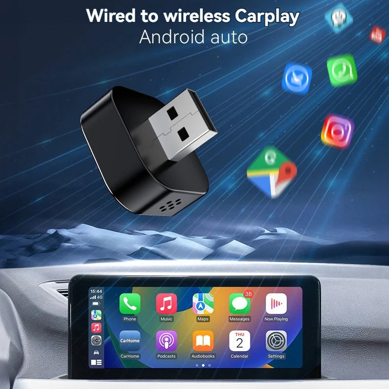 CarAiwell Android Auto Wireless CarPlay Adapter &ndash; OTA Update