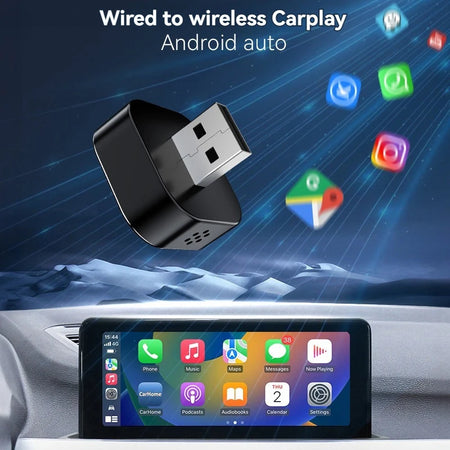 CarAiwell Android Auto Wireless CarPlay Adapter &ndash; OTA Update