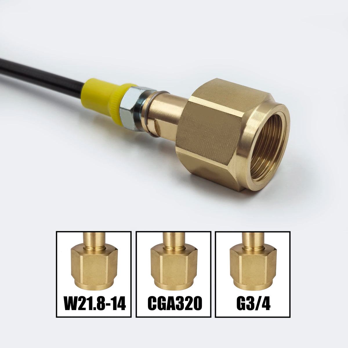 Soda Water Maker External CO2 Tank Adapter &ndash; Disconnect