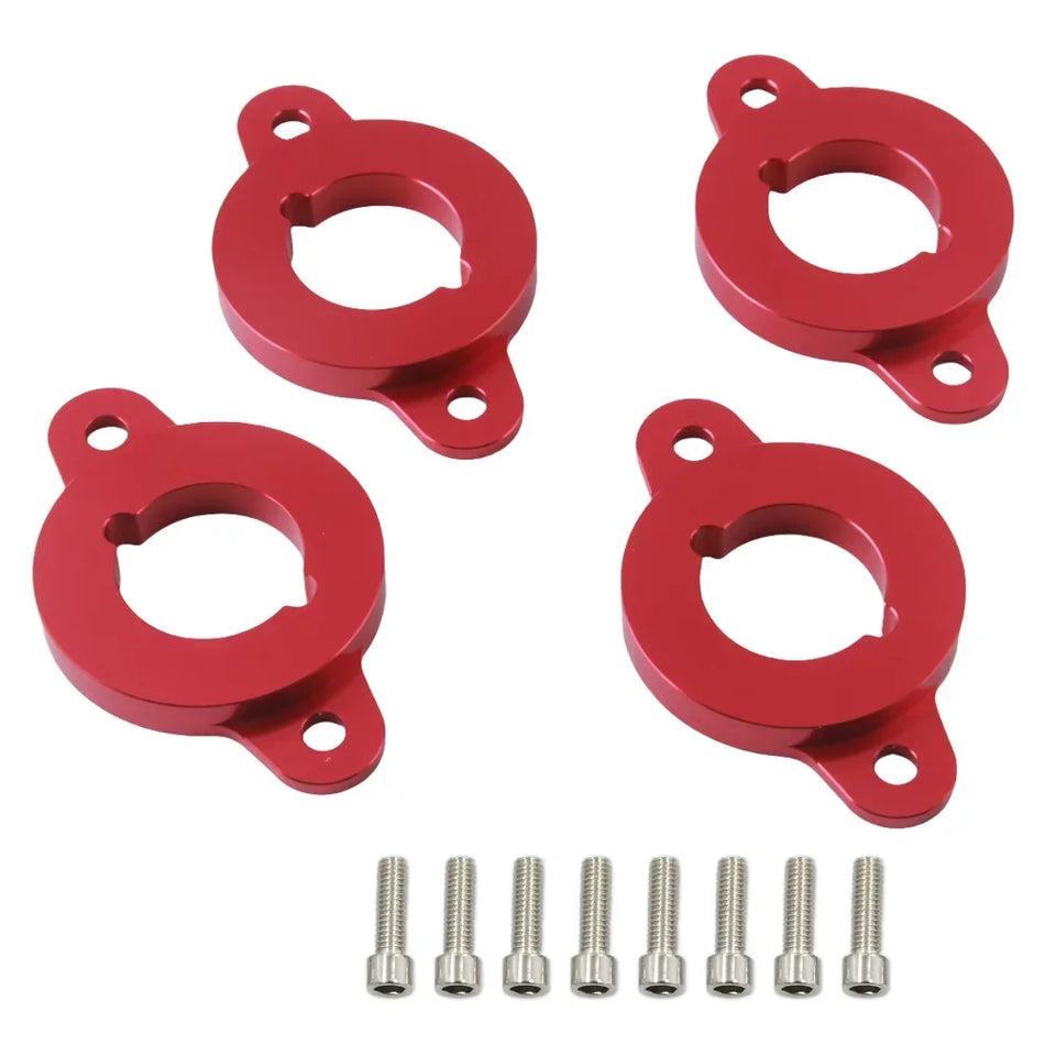 Plaques d'adaptateur de bobine en aluminium billet pour Audi A4 1996-2001 1.8T vers mise à niveau 2.0TFSI