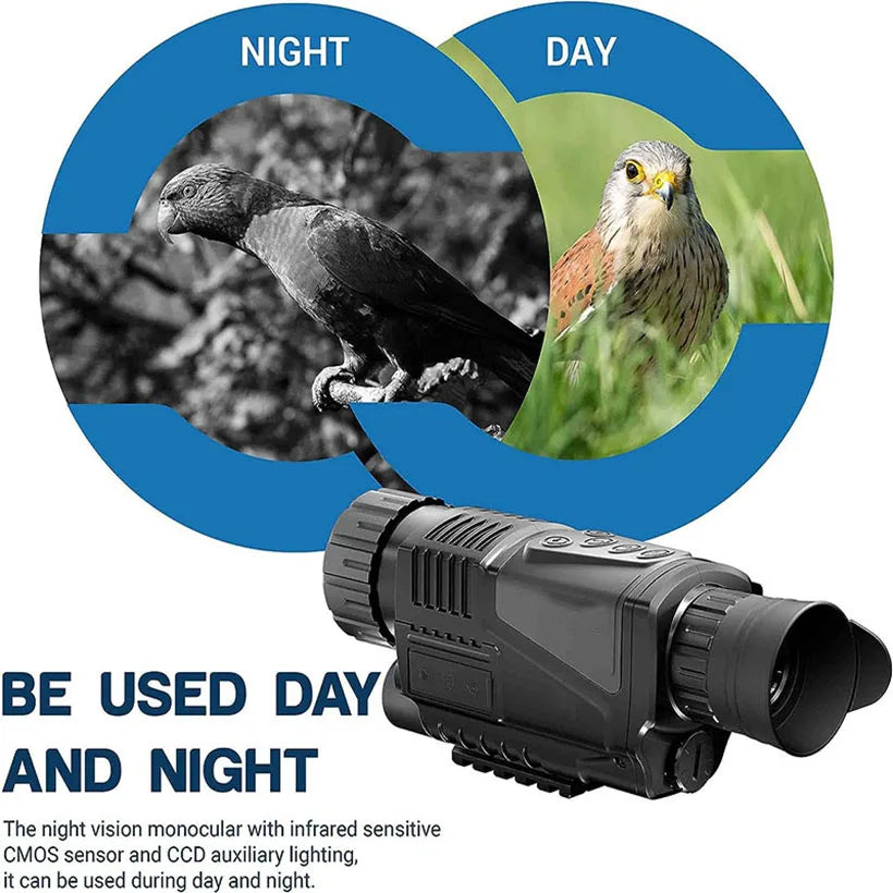 Powerful Monocular Night Vision 200M &ndash; Low Light Performance