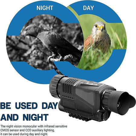Powerful Monocular Night Vision 200M &ndash; Low Light Performance