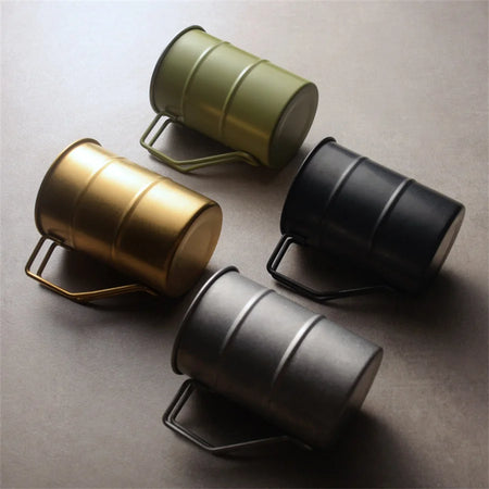 Outdoor 304 Stainless Steel Marco Mug - Retro Camping Tough