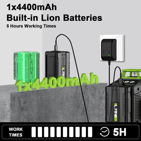 Lfine 4D 16 Lines Professional Laser Level with Tripod - 360&deg; Green Self-Leveling