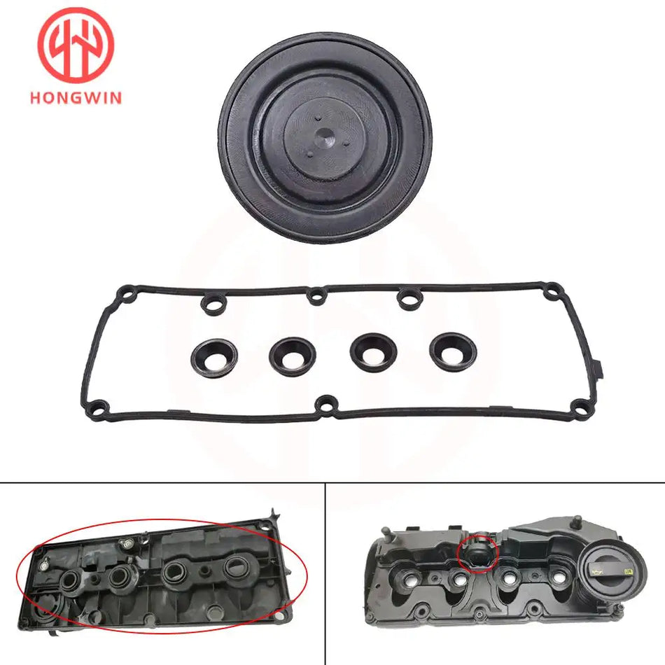 Valve Membrane Rubber Gasket Seal for Audi A1 A3 Q3 TT