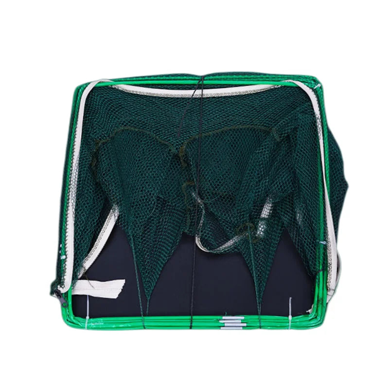 Portable Fishing Net Cage - 6/8/10 Holes for Crayfish, Crab, Shrimp &amp; More