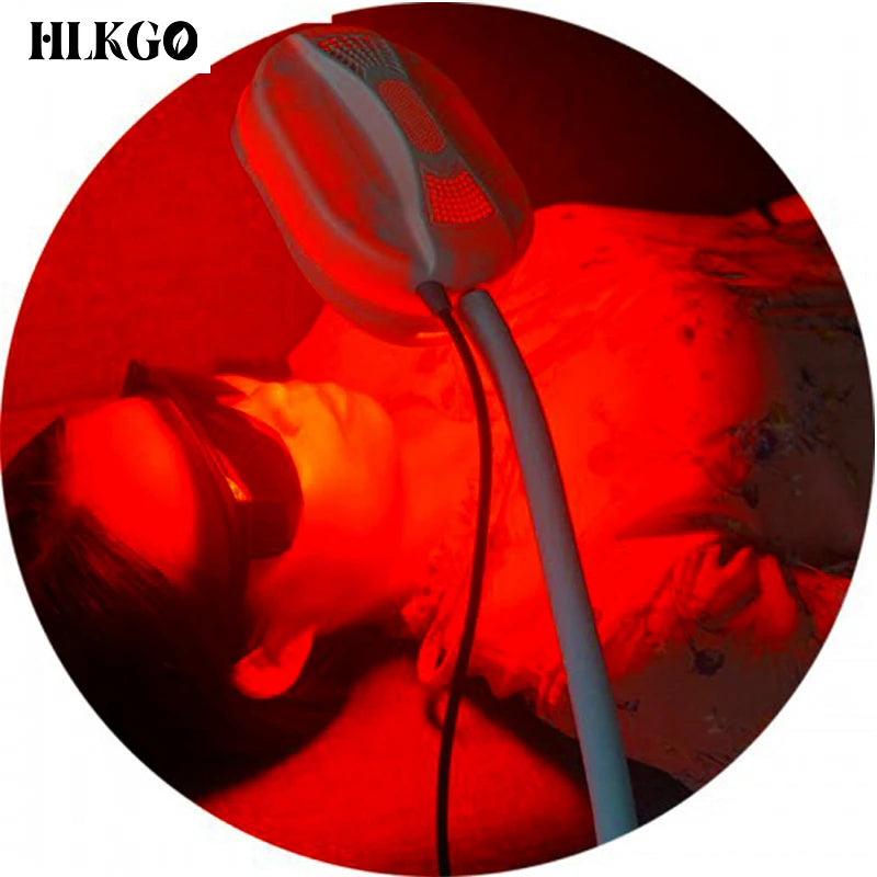 Nástroj pro terapii červeným světlem s nano sprejem pro omlazení pleti