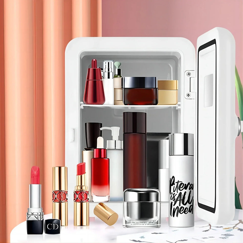 Mini prenosný chladničky na kozmetiku a nápoje 12V 110V