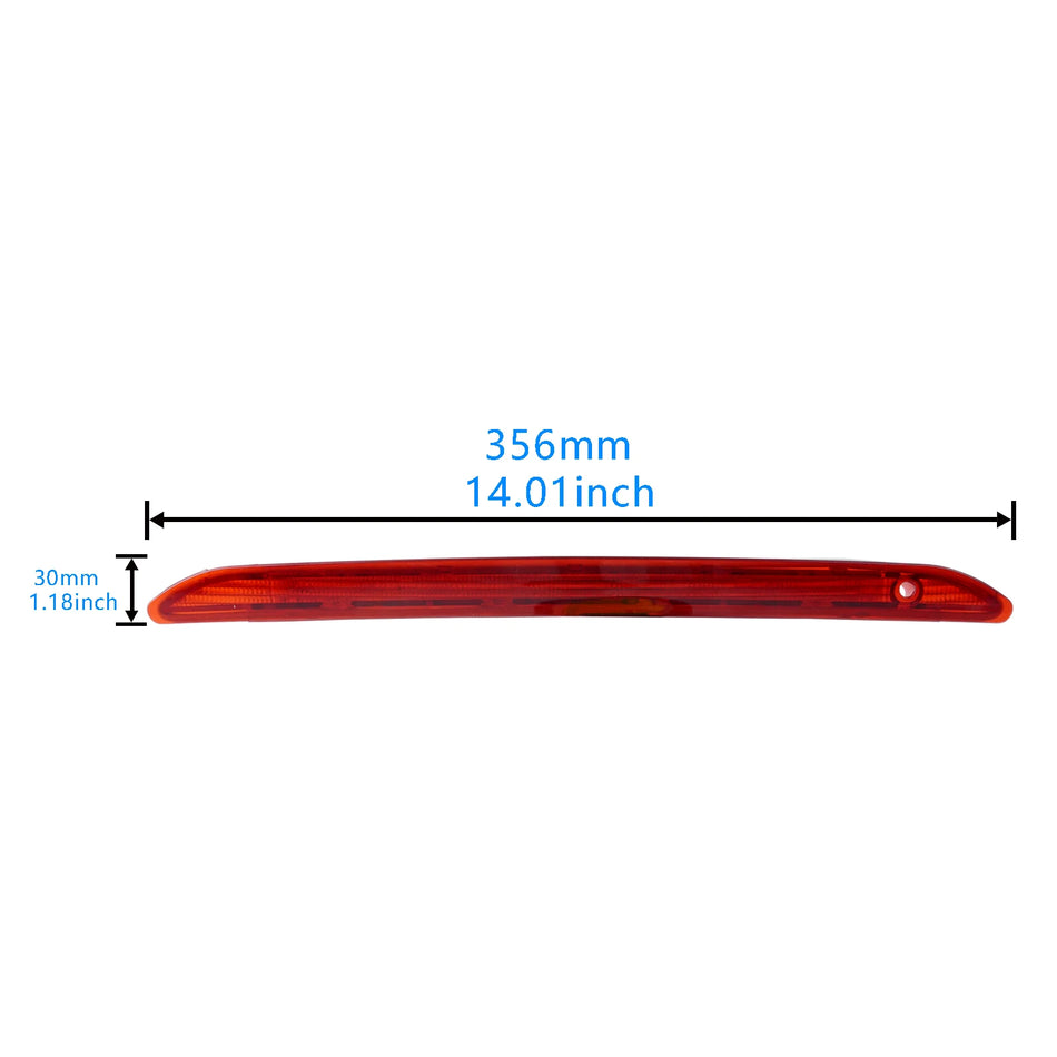 LED Rear Brake Light for Seat Leon 5F 2011-2016 Direct Replacement with Red Lens