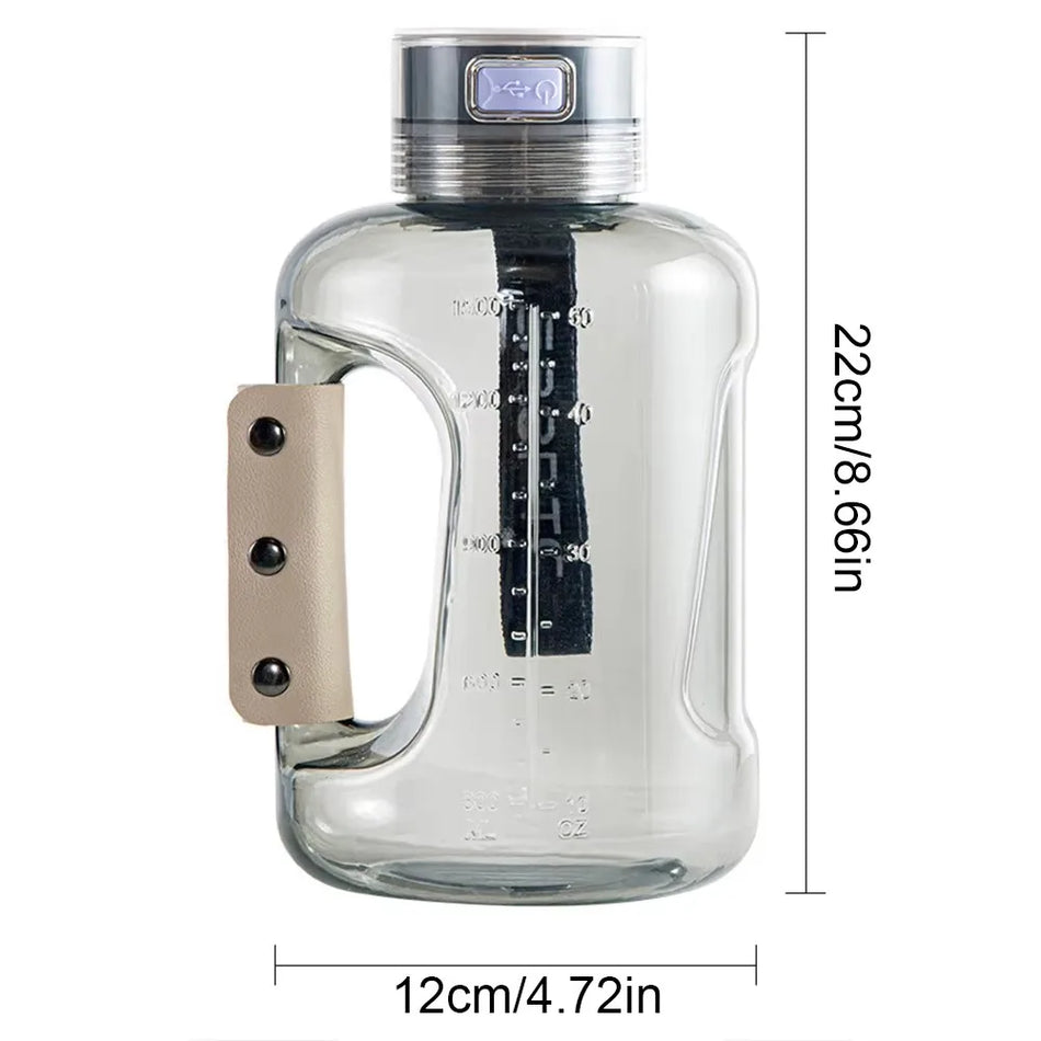 2400PPB Hydrogen Water Bottle 1.5L &ndash; Portable SPE PEM