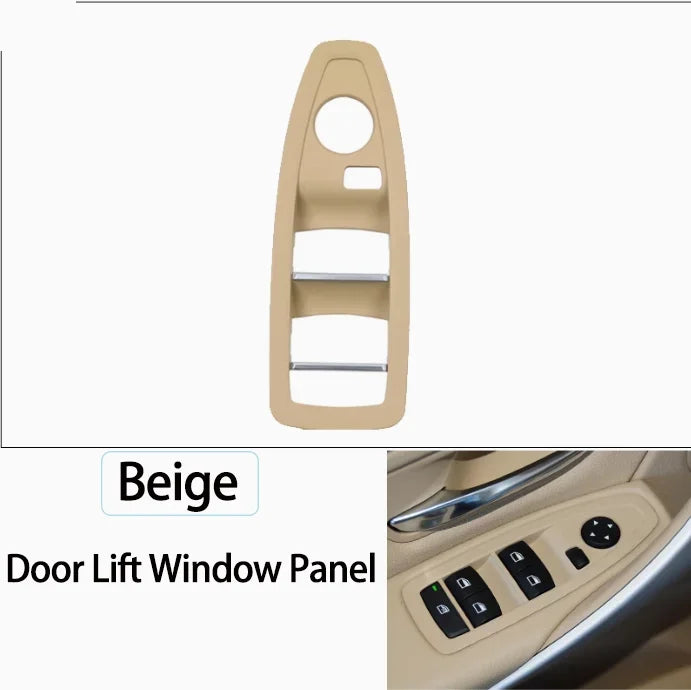 Upgrade Interior Door Carbon Fiber Window Regulator Switch Panel Trim Cover Replacement For BMW 1 3 4 Series F20 F30 F31 F36 by InterCyprus Trading Ltd