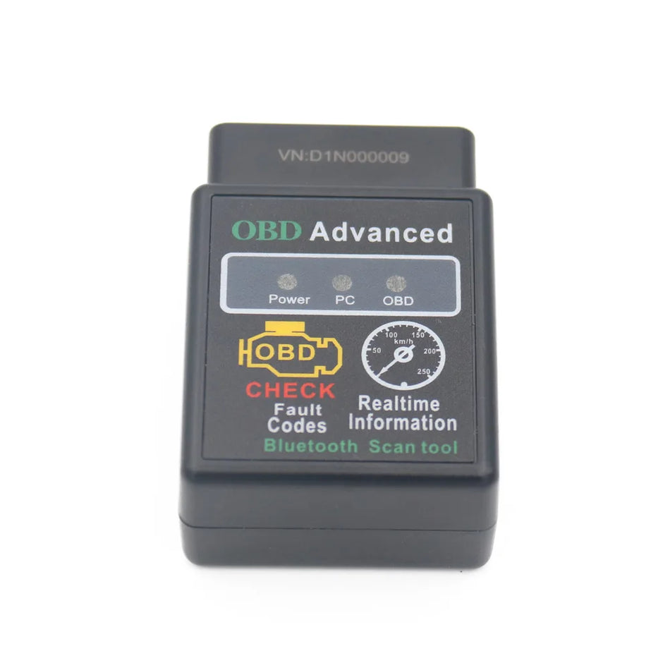 Scanner de Diagnóstico Bluetooth OBD2 para Android iOS Windows, Leitor de Códigos