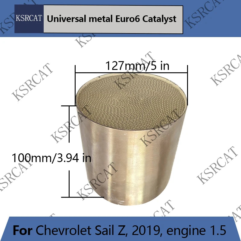 Katalizator visok pretok 400 CPSI Euro 6 za Chevrolet Sail Z