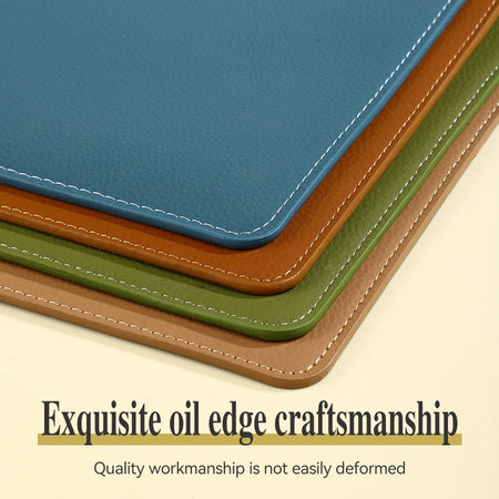 Premium Leather A4 Document Organizer &amp; Business Portfolio with Zipper