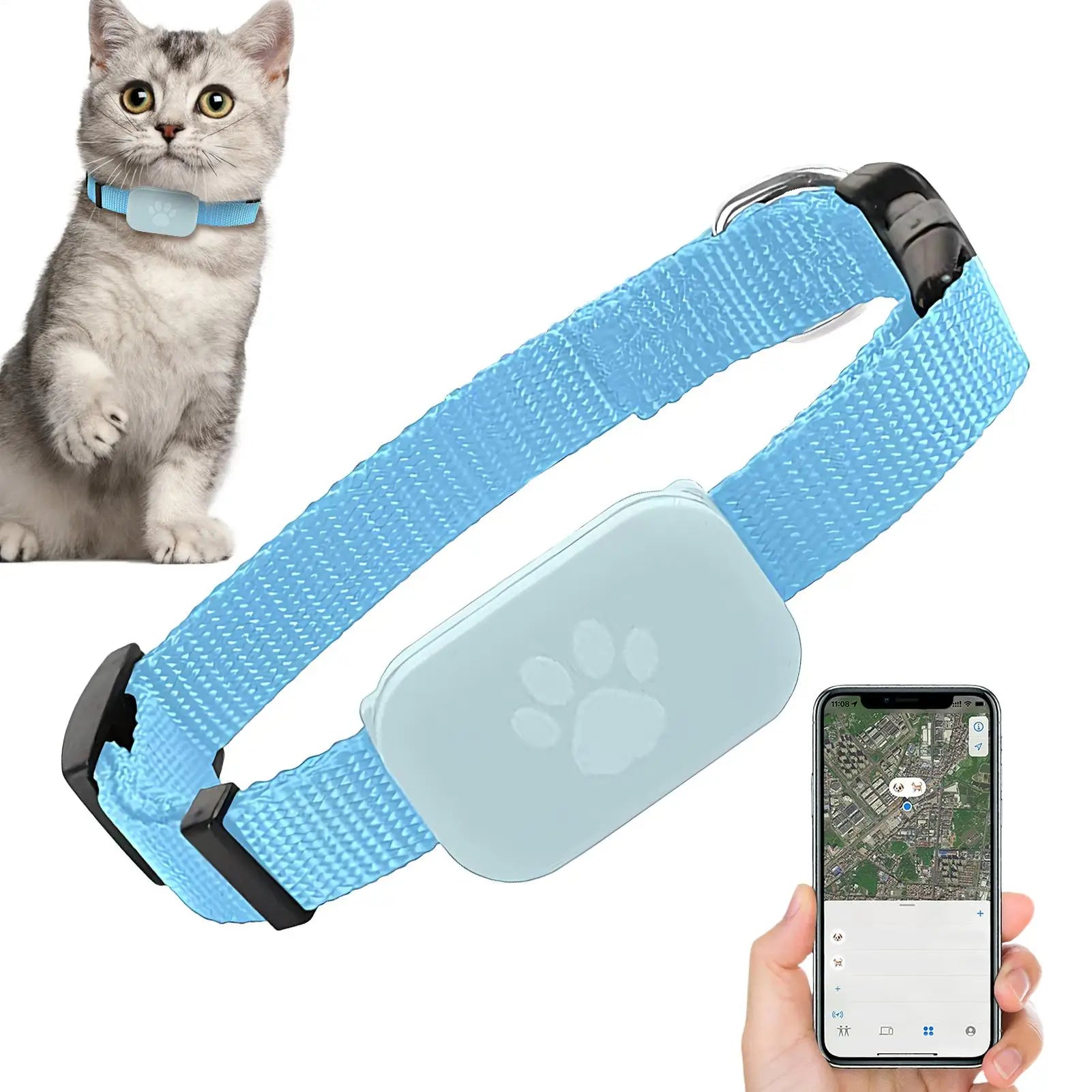 GPS Cat Collar Kitten Tracking &ndash; Long Lasting Battery