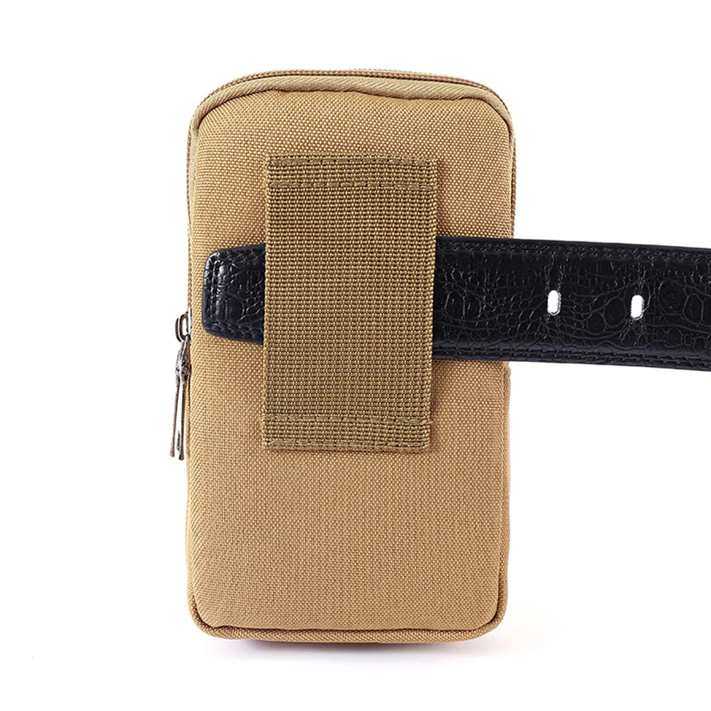 Tactical Man Belt Pouch for Mobile Phones and Essentials