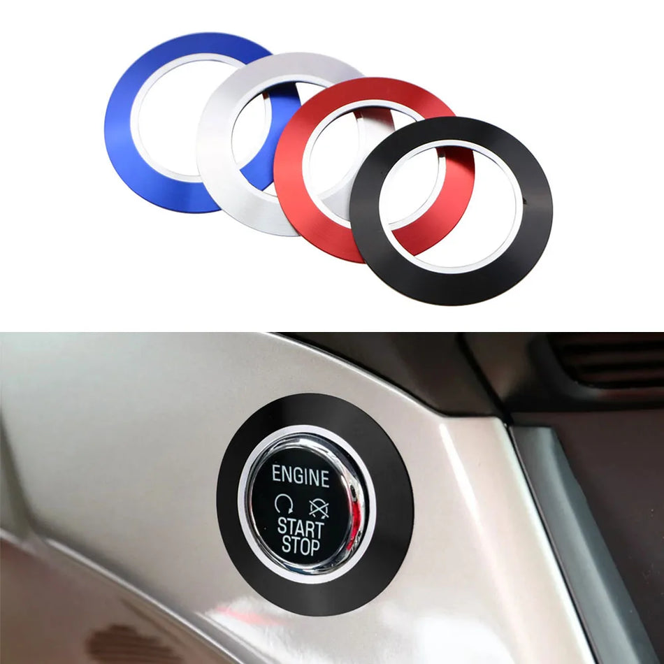 Kryt tlačítka pro startování motoru Ford Kuga Escape z hliníkové slitiny