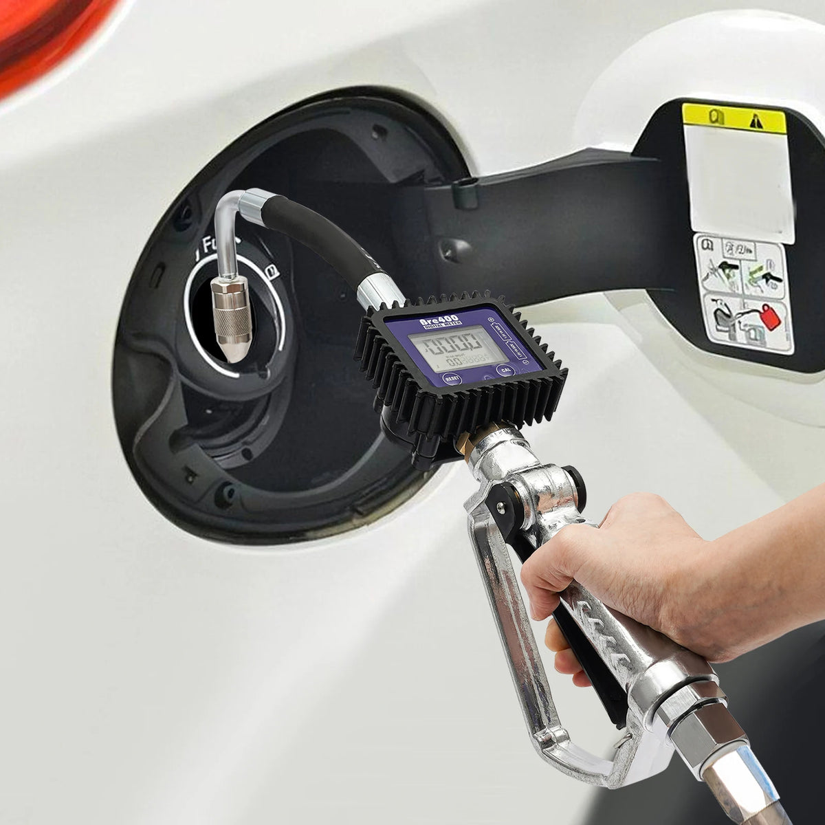 Electronic Oil Meter Gun &ndash; 5 Digit LCD Gauge Display