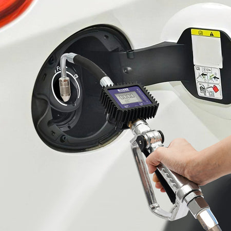 Electronic Oil Meter Gun &ndash; 5 Digit LCD Gauge Display