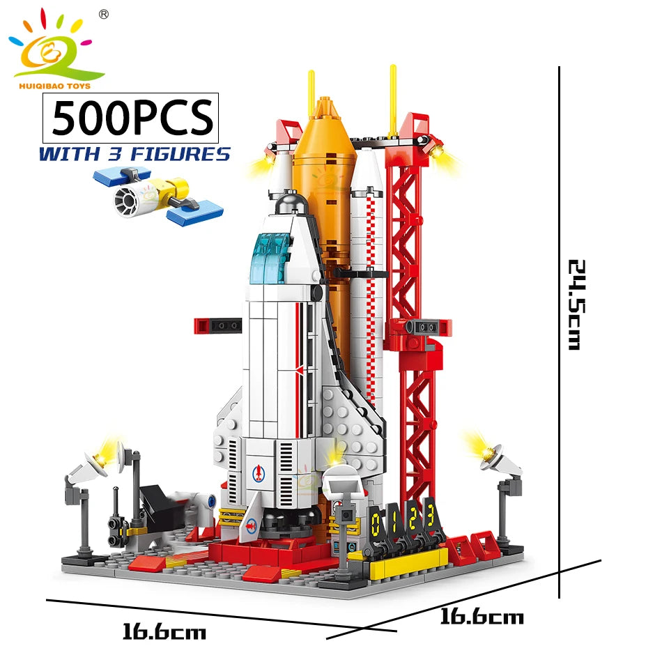 HQB8862 Space Rocket Blocks &ndash; Fun Space Toy For Kids 2. NO box