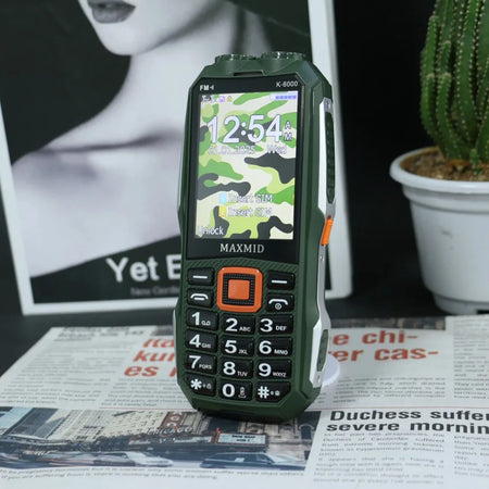 Senior Mobile Phone 2.8 Inch HD - Long Standby Battery Green / Full set