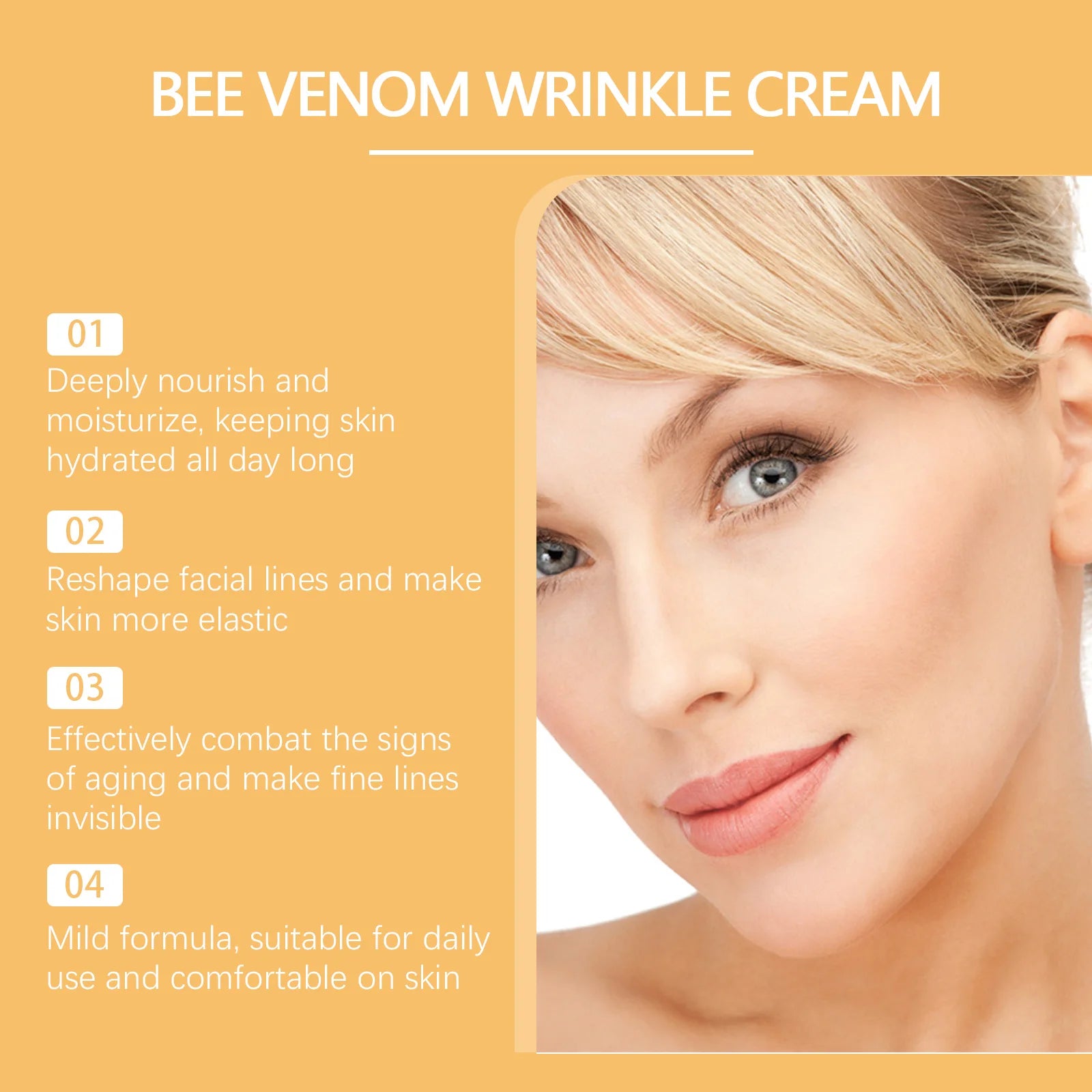 Bee Venom Face Cream &ndash; Intense Hydration and Rejuvenation