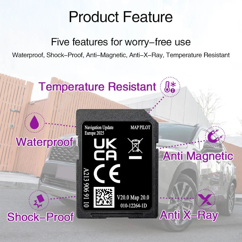 Mercedes Garmin SD Card Europe Maps V20 &ndash; Europe Map Update