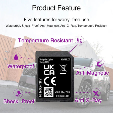 Mercedes Garmin SD Card Europe Maps V20 &ndash; Europe Map Update