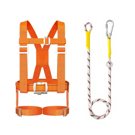 Safety Belt Fall Protection Kit &ndash; Full-Body Roof Belt Single Buckle 1