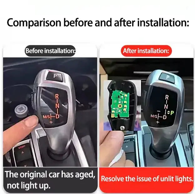 Replace Upgrade Gear Shift Knob Circuit Board for BMW F10 F30 F20 F25 F26 F15 F16 F32 Gear Shifter Gearbox LED Panel Repair by InterCyprus Trading Ltd
