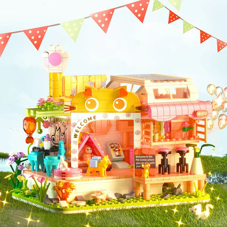 Pet House Building Blocks &ndash; Creative DIY Assembly Fun