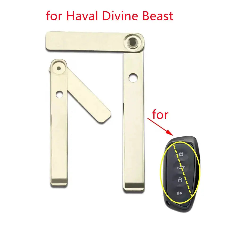 10pcs/lot Emergency Insert Smart Small Mechanical Key for Great Wall Haval Divine Beast Smart Card Key by InterCyprus Trading Ltd