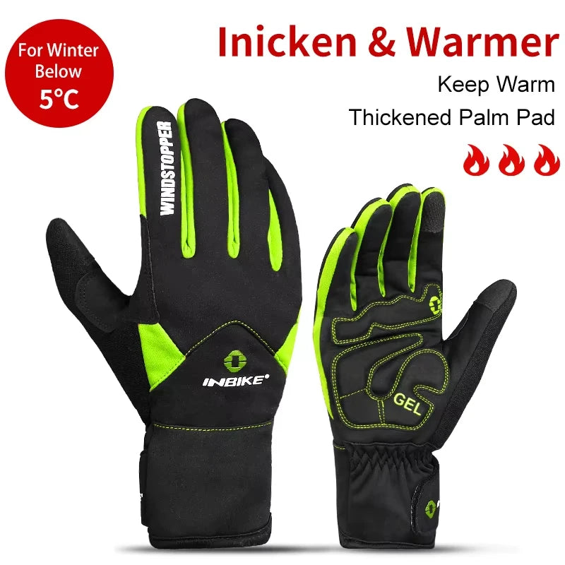 inbike fahrradhandschuhe Touchscreen-Radfahrhandschuhe Winter Thermo