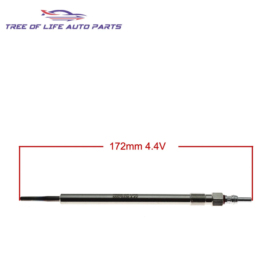 Bougies de préchauffage pour Opel Insignia A B Zafira C Antara diesel 4.4V Dual Core 55578336 tous les modèles diesel