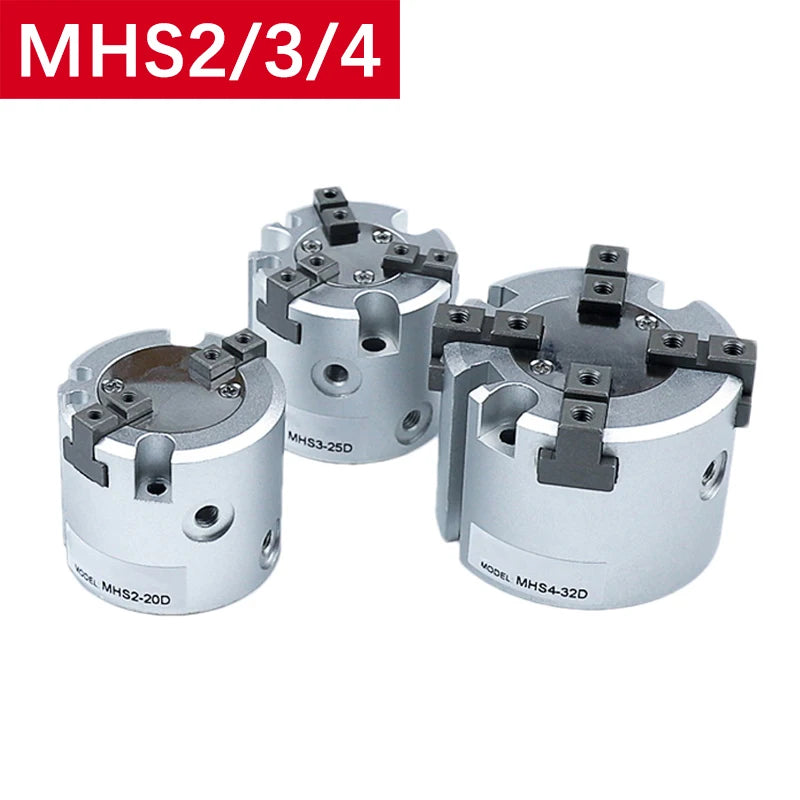 MHS2/MHS3/MHS4 Gripper Replacement &ndash; Double Action Rotating