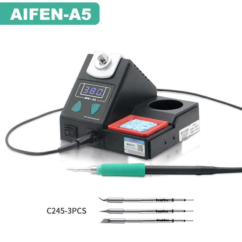 AIFEN A5 Soldering Station &ndash; JBC Tips C210 C245 C115 A5-245-3tips / 110v