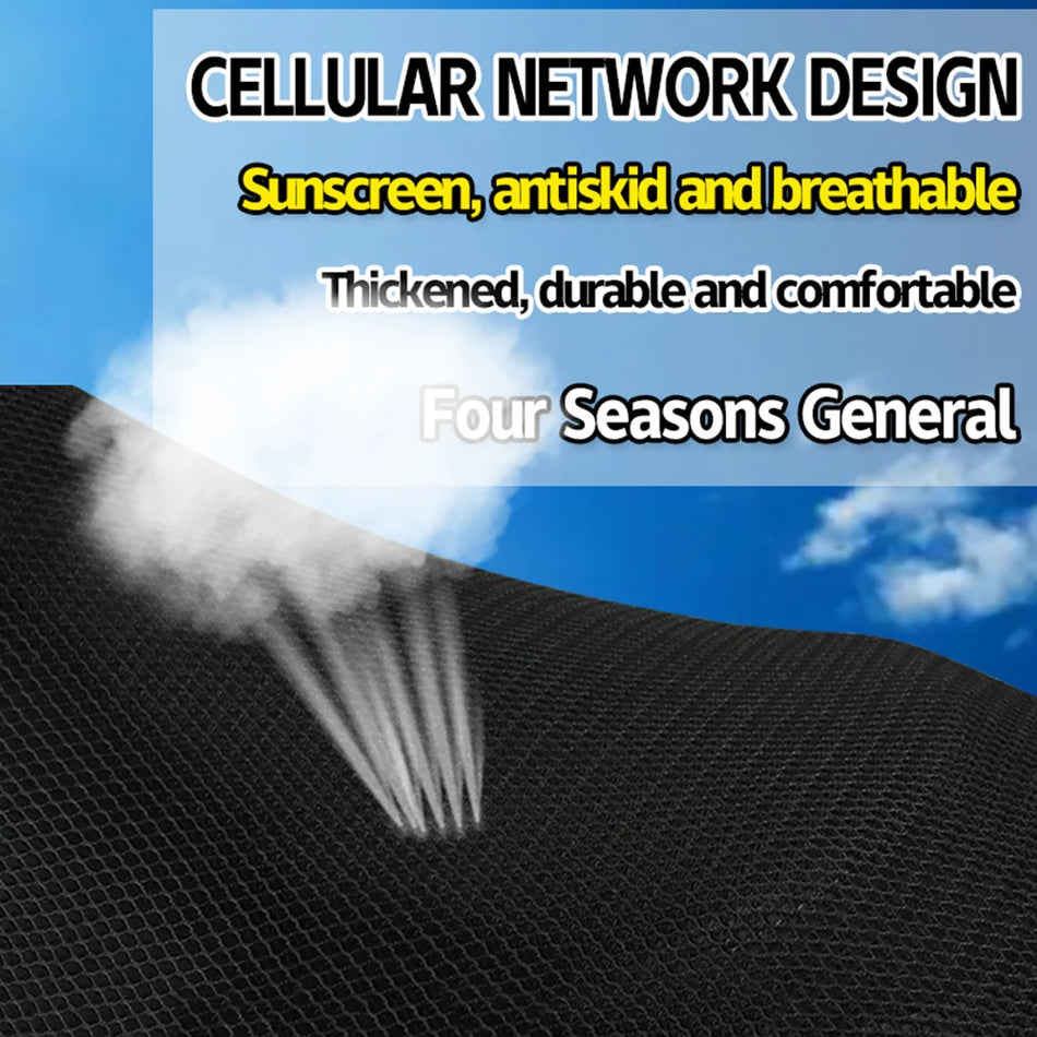 Чехол на сиденье CF Moto 450SR с 3D-сеткой и термозащитой