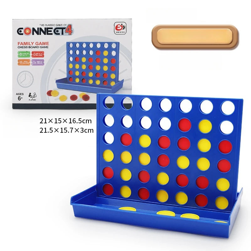 Magnetic 9-In-1 Board Game Table &ndash; Family Fun For All Medium four-in-a-row