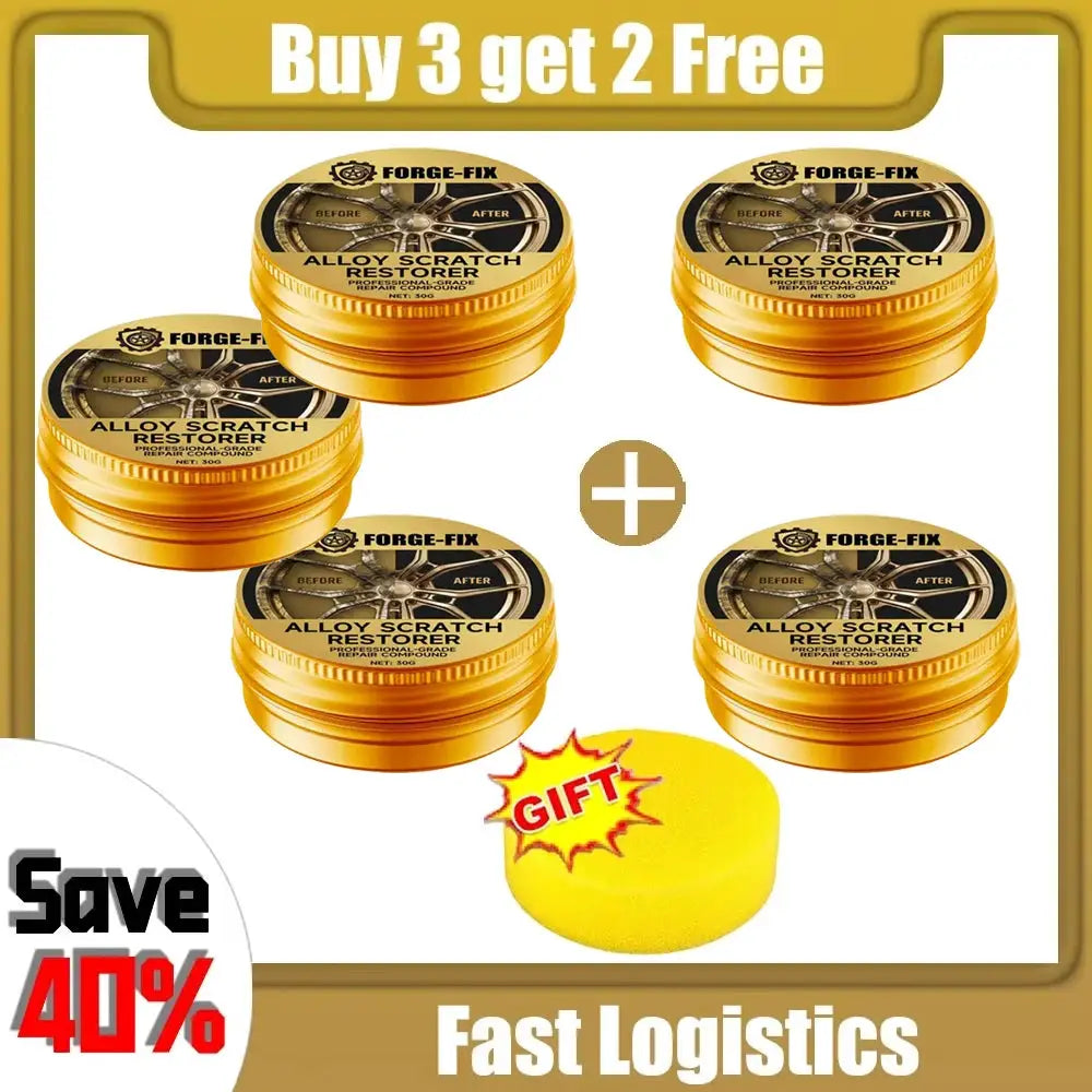 Car Wheel Rim Scratch Repair Paste Aluminum Alloy Rim Refurbishment Paint for Scratches by InterCyprus Trading Ltd
