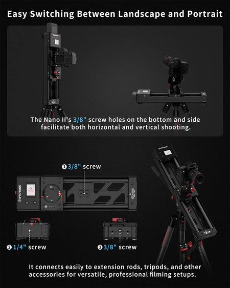 IFOOTAGE Shark Slider Nano II 660 26in &ndash; Smooth Motion