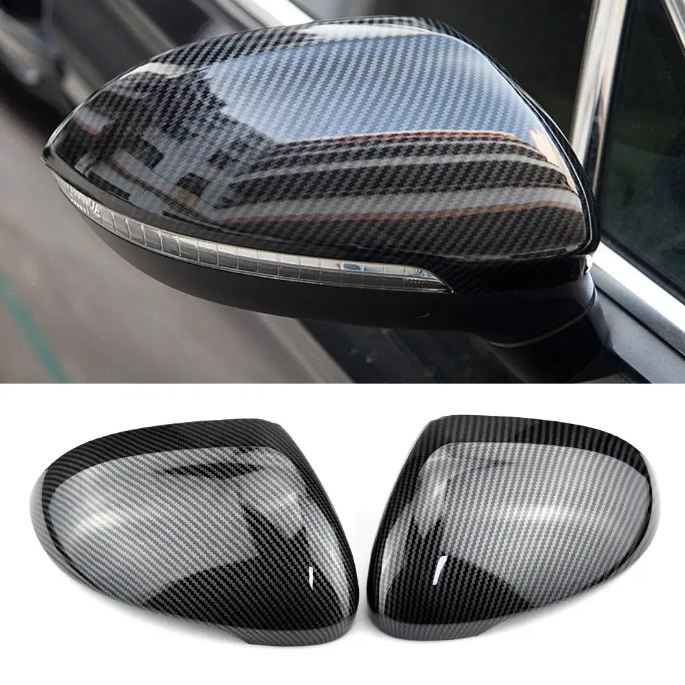 2Pcs ABS Side Mirror Covers for VW Passat B8 Arteon by InterCyprus Trading Ltd