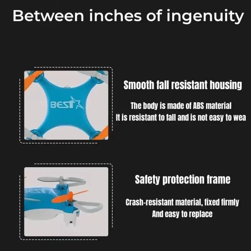 Drone Mini Remote Control Aircraft - Fixed Height Quad