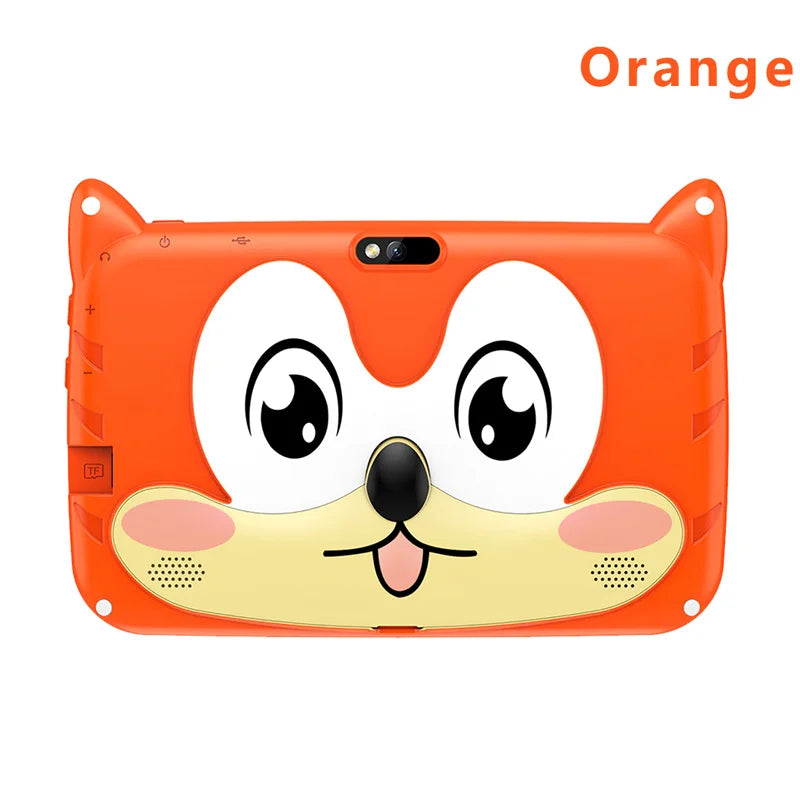 New 7 Inch 5G WiFi Kids Tablet &ndash; Ultra Slim Design Edition Orange / Standard Version