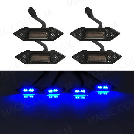 4PCS LED Grille Lights For Toyota RAV4 2019 2020 2021 2022 Front Grid Warning DRL Daytime Running Lamp Daylights Car Accessories by InterCyprus Trading Ltd
