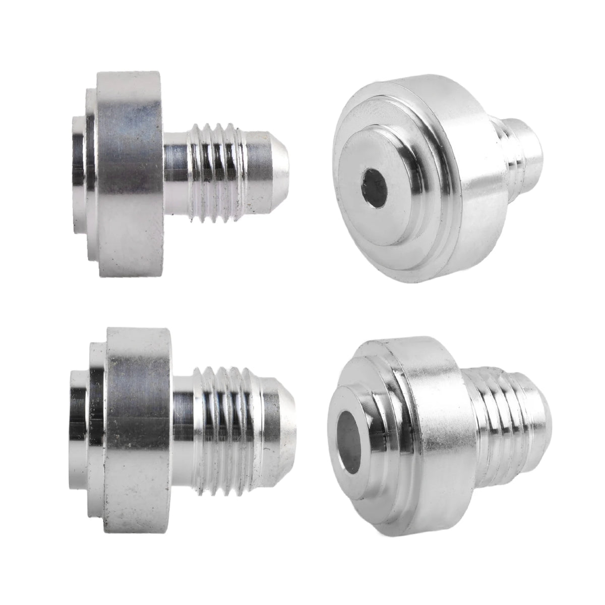10 Piece Male Weld On AN Fitting Adapters for PTFE Fuel Line and Steel Tube by InterCyprus Trading Ltd