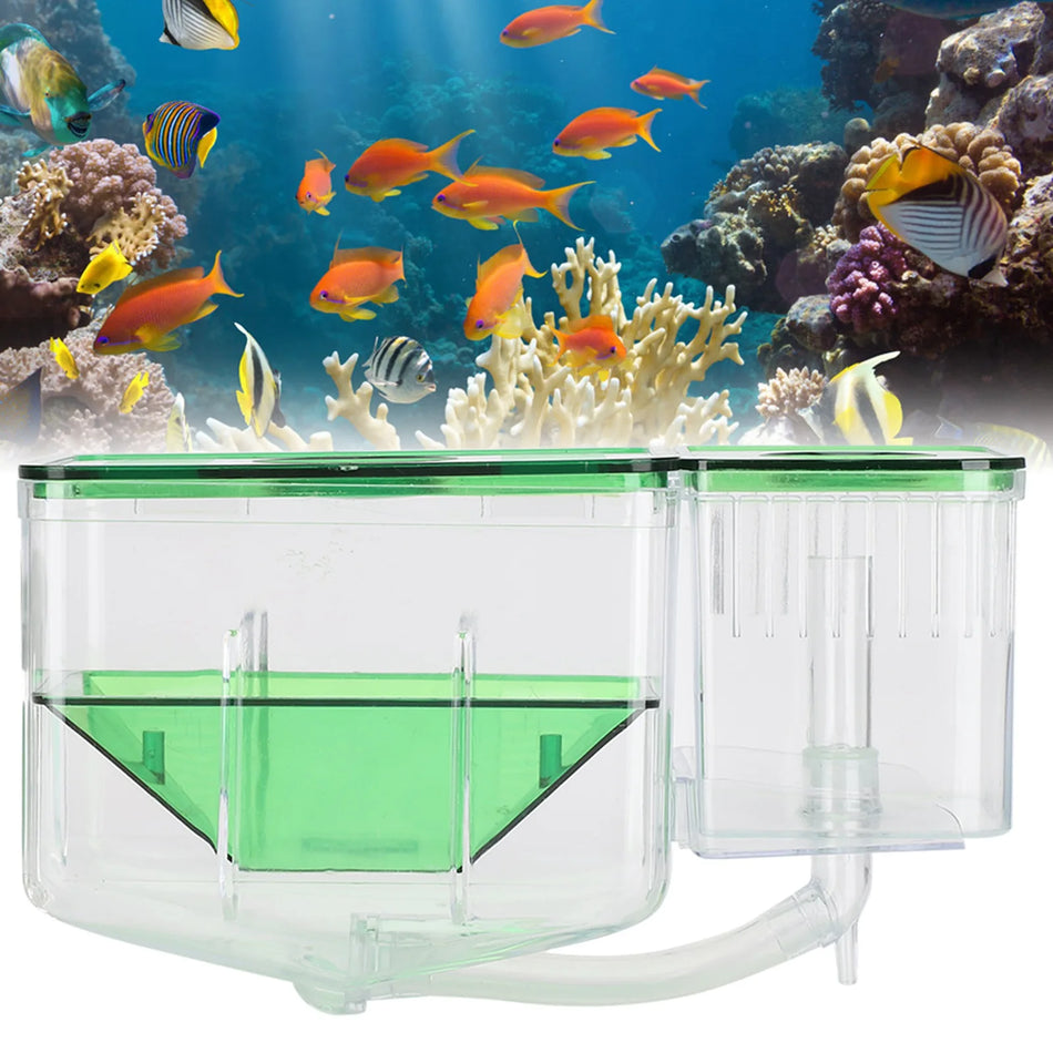 Aquarium Breeding Box Double Layer &ndash; Safe Newborn Isolation Default Title