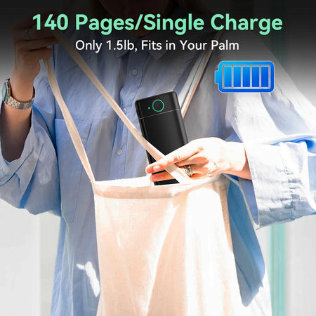 Phomemo M08F Wireless Thermal A4 Printer &ndash; Portable Labeler